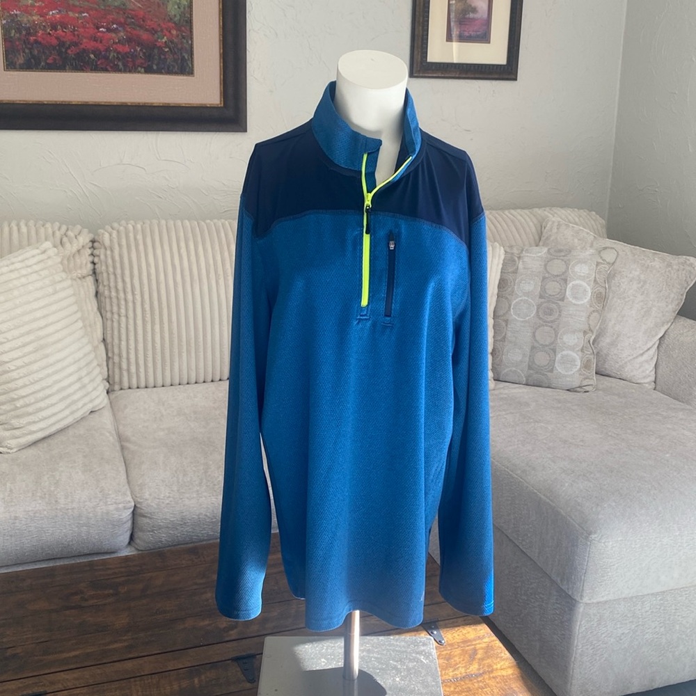 NordicTrack 1/4 zip long sleeve pull over